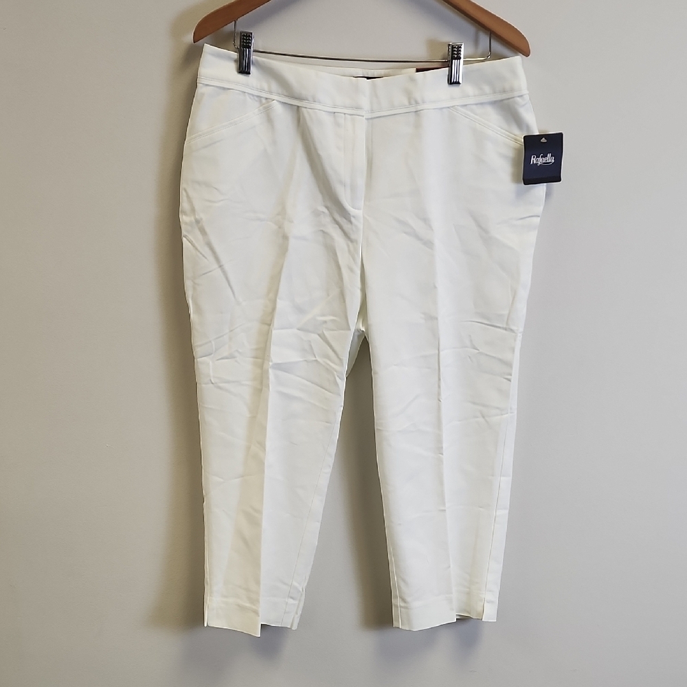 Rafaella Curvy White Pants